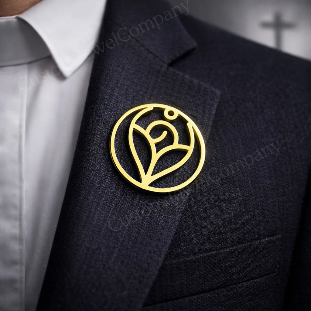 Laneeza® Premium Broches Logo Personnalisées